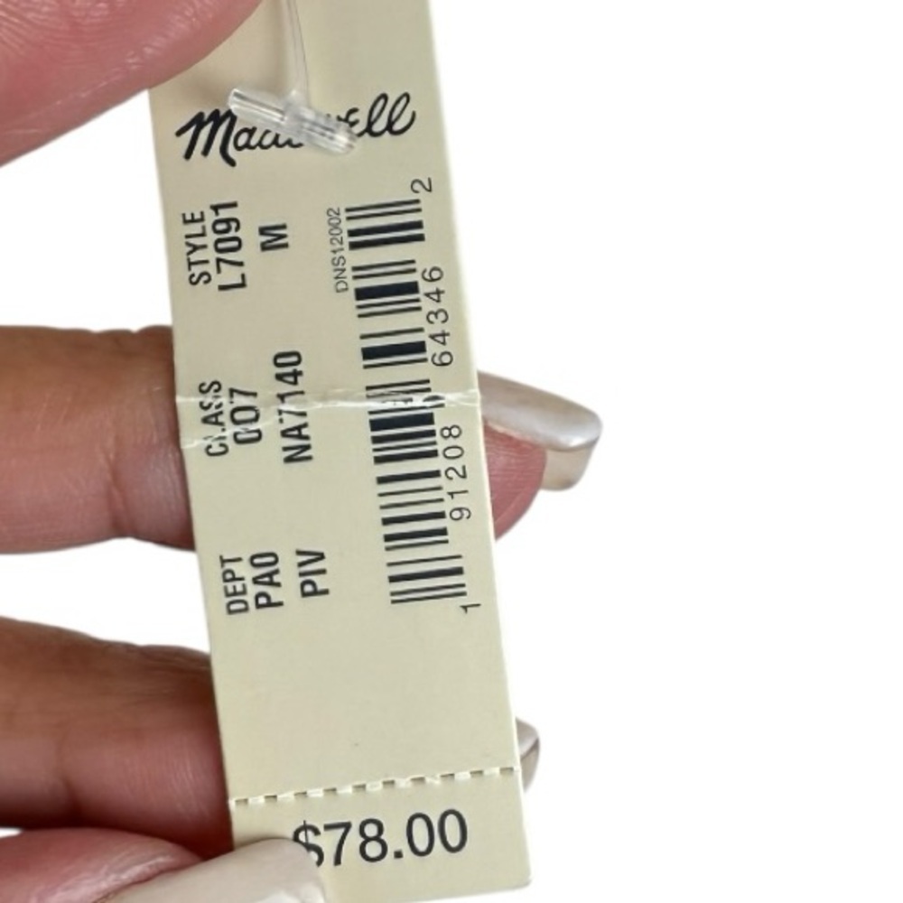 Madewell NWT Women's top size Medium - Picture 8 of 8